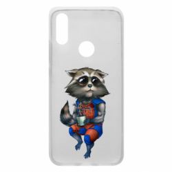 Чохол для Xiaomi Redmi 7 Єнот Ракета і Грут - PrintSalon