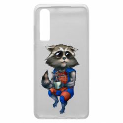 Чохол для Huawei P30 Єнот Ракета і Грут - PrintSalon