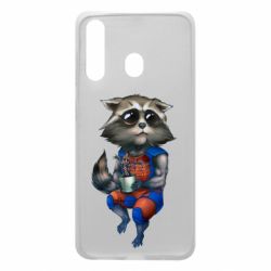 Чохол для Samsung A60 Єнот Ракета і Грут - PrintSalon