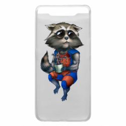 Чохол для Samsung A80 Єнот Ракета і Грут - PrintSalon