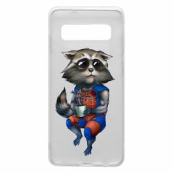 Чохол для Samsung S10 Єнот Ракета і Грут - PrintSalon