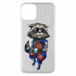 Чохол для iPhone 11 Єнот Ракета і Грут - PrintSalon