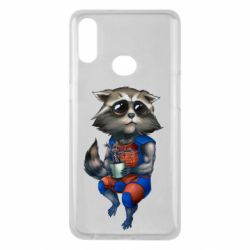 Чохол для Samsung A10s Єнот Ракета і Грут - PrintSalon