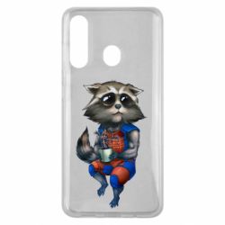 Чохол для Samsung M40 Єнот Ракета і Грут - PrintSalon