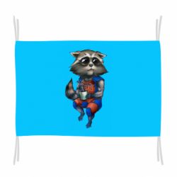 Прапор Єнот Ракета і Грут - PrintSalon