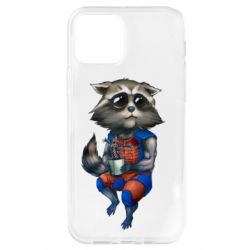 Чохол для iPhone 12 Єнот Ракета і Грут - PrintSalon