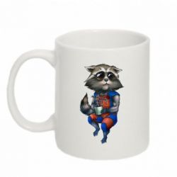 Чашка 320ml Енот Ракета и Грут