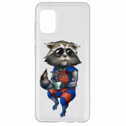 Чохол для Samsung A31 Єнот Ракета і Грут - PrintSalon