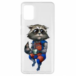 Чохол для Samsung A51 Єнот Ракета і Грут - PrintSalon