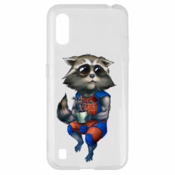 Чохол для Samsung A01 / M01 Єнот Ракета і Грут - PrintSalon