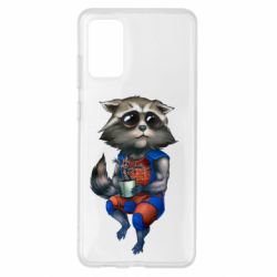 Чохол для Samsung S20+ Єнот Ракета і Грут - PrintSalon