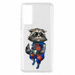 Чохол для Huawei P Smart 2021 Єнот Ракета і Грут - PrintSalon