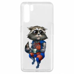 Чохол для Oppo A91 / Reno3Єнот Ракета і Грут - PrintSalon