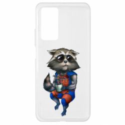 Чохол для Xiaomi Mi 10T / 10T Pro Єнот Ракета і Грут - PrintSalon