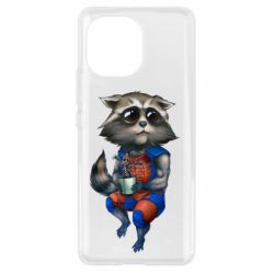 Чохол для Xiaomi Mi11 Єнот Ракета і Грут - PrintSalon