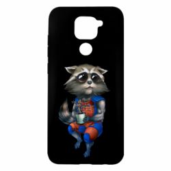 Чохол для Xiaomi Redmi Note 9 / Redmi 10X Єнот Ракета і Грут - PrintSalon