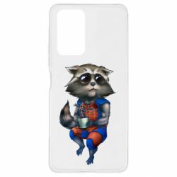 Чохол для Xiaomi Redmi Note 10 Pro Єнот Ракета і Грут - PrintSalon