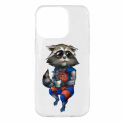 Чохол для iPhone 14 Pro Єнот Ракета і Грут - PrintSalon