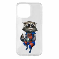 Чохол для iPhone 14 Pro Max Єнот Ракета і Грут - PrintSalon