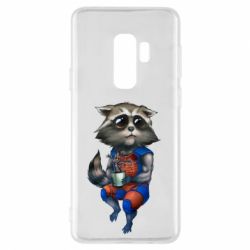 Чохол для Samsung S9+ Єнот Ракета і Грут - PrintSalon