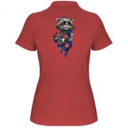 Жіноче поло Єнот Ракета і Грут - PrintSalon
