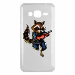 Чохол для Samsung J3 2016 Єнот Ракета - PrintSalon