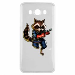 Чохол для Samsung J7 2016 Єнот Ракета - PrintSalon
