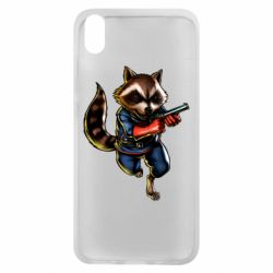 Чохол для Xiaomi Redmi 7A Єнот Ракета - PrintSalon