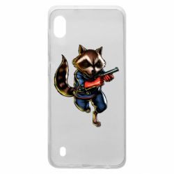 Чохол для Samsung A10 Єнот Ракета - PrintSalon