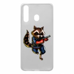 Чохол для Samsung A60 Єнот Ракета - PrintSalon