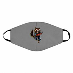 Маска багаторазова Єнот Ракета - PrintSalon