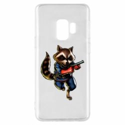 Чохол для Samsung S9 Єнот Ракета - PrintSalon