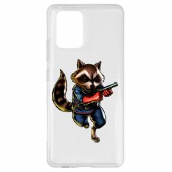 Чохол для Samsung S10 Lite Єнот Ракета - PrintSalon