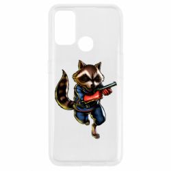 Чохол для Oppo A53 / A32 / A33Єнот Ракета - PrintSalon