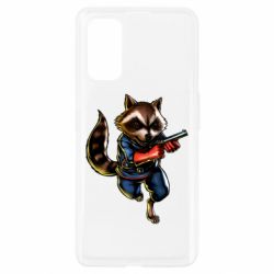 Чохол для Realme 7 Pro Єнот Ракета - PrintSalon