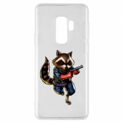 Чохол для Samsung S9+ Єнот Ракета - PrintSalon