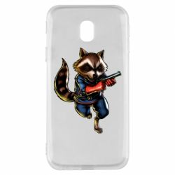 Чохол для Samsung J3 2017 Єнот Ракета - PrintSalon