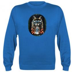 Cвитшот Енот в очках - PrintSalon