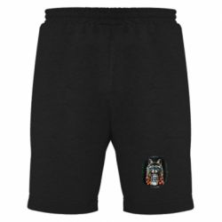 Мужские шорты Енот в очках - PrintSalon