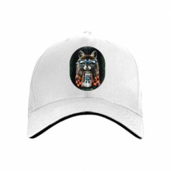 Кепка Енот в очках - PrintSalon