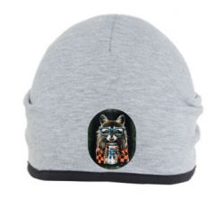 Шапка Енот в очках - PrintSalon