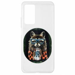 Чехол для Xiaomi Mi 10T/10T Pro Енот в очках - PrintSalon