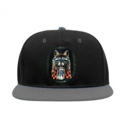 Снепбек Енот в очках - PrintSalon