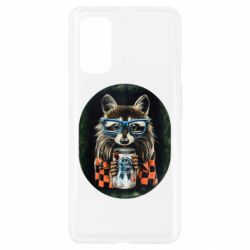 Чехол для Realme 7 Pro Енот в очках - PrintSalon