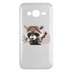 Чехол для Samsung J3 2016 Eнот вектор - PrintSalon