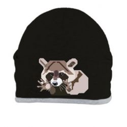 Шапка Eнот вектор-PrintSalon Шапка Eнот вектор