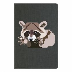 Блокнот з принтом Єнот вектор