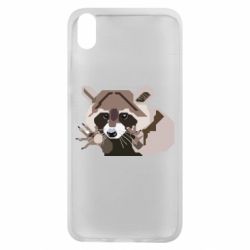 Чехол для Xiaomi Redmi 7A Eнот вектор - PrintSalon