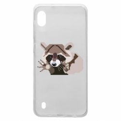 Чехол для Samsung A10 Eнот вектор - PrintSalon