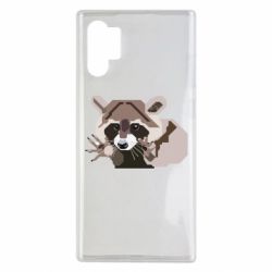 Чехол для Samsung Note 10 Plus Eнот вектор - PrintSalon